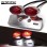 Retro LED Motorcycle Tail Light with License Plate Mount