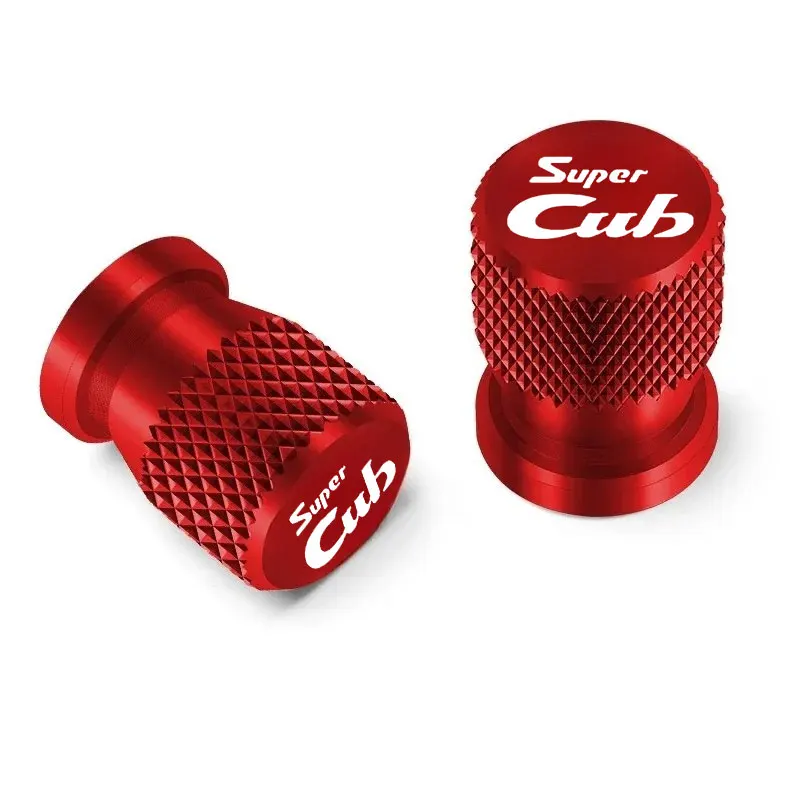 2-Pack Tire Valve Stem Caps for Honda Super Cub Models