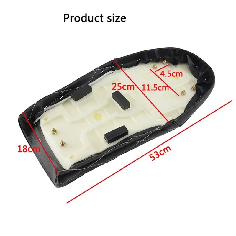 Vintage Cafe Racer Hump Seat Bag for Yamaha, Kawasaki, & Honda