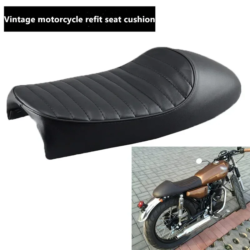 Vintage Cafe Racer Hump Seat Bag for Yamaha, Kawasaki, & Honda