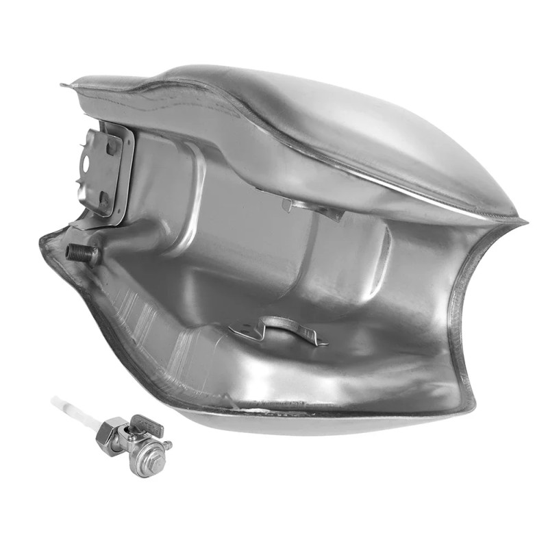 9L Vintage Cafe Racer Motorcycle Fuel Tank with Iron Cap Switch