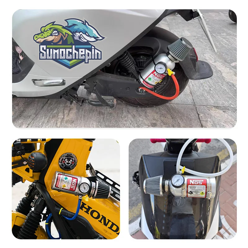 Aluminium Nitrogen Decoration Pot for Motorcycles and Electric Vehicles