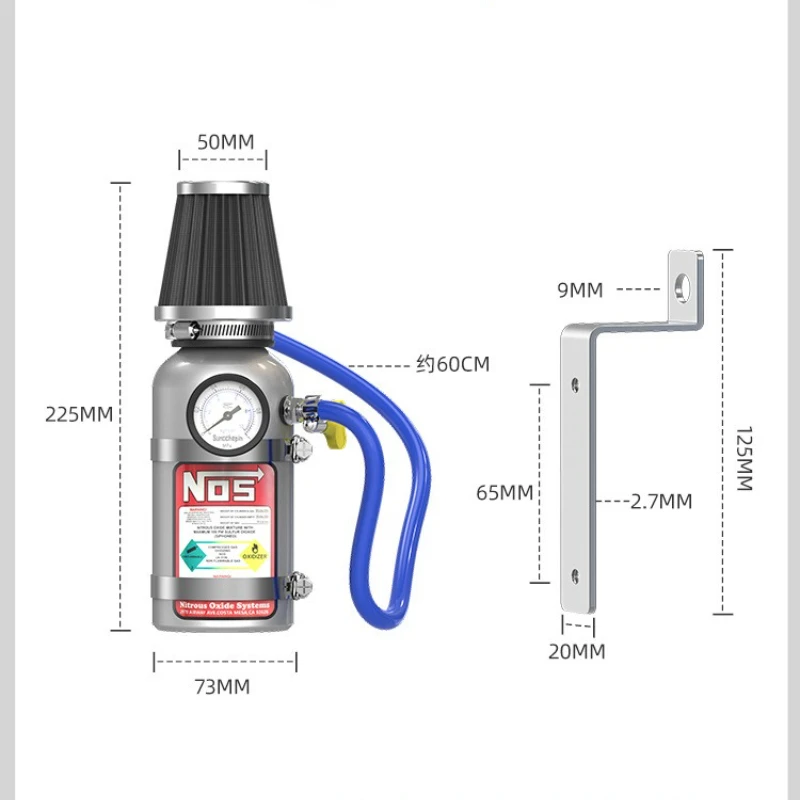 Aluminium Nitrogen Decoration Pot for Motorcycles and Electric Vehicles