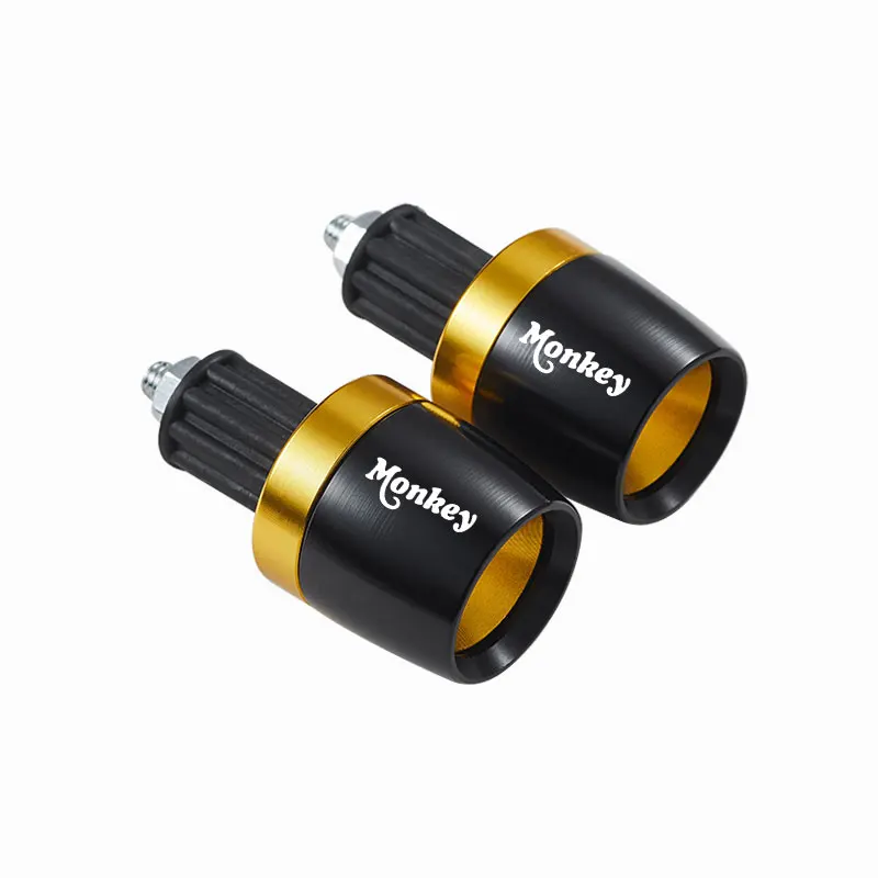 CNC Aluminum Handlebar End Caps for Honda Monkey 125