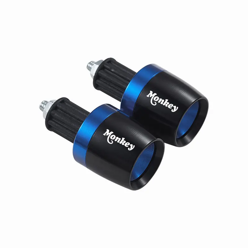 CNC Aluminum Handlebar End Caps for Honda Monkey 125