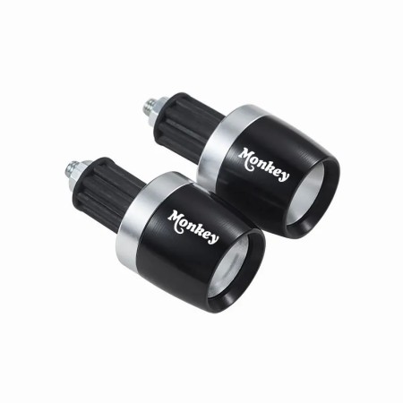CNC Aluminum Handlebar End Caps for Honda Monkey 125