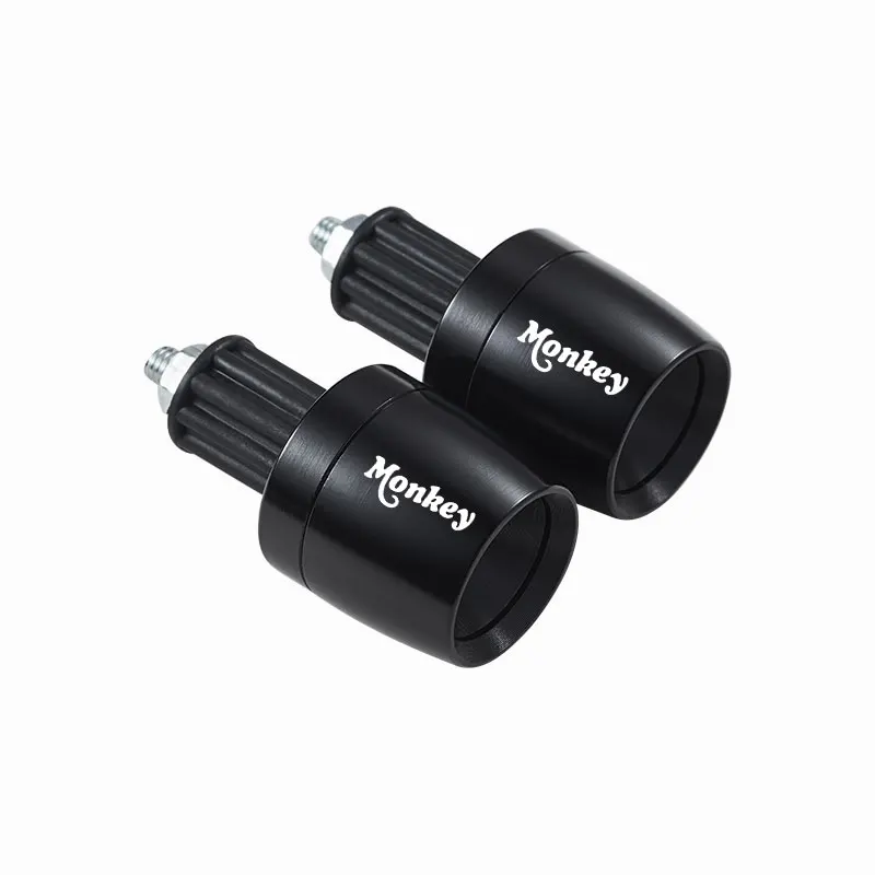CNC Aluminum Handlebar End Caps for Honda Monkey 125