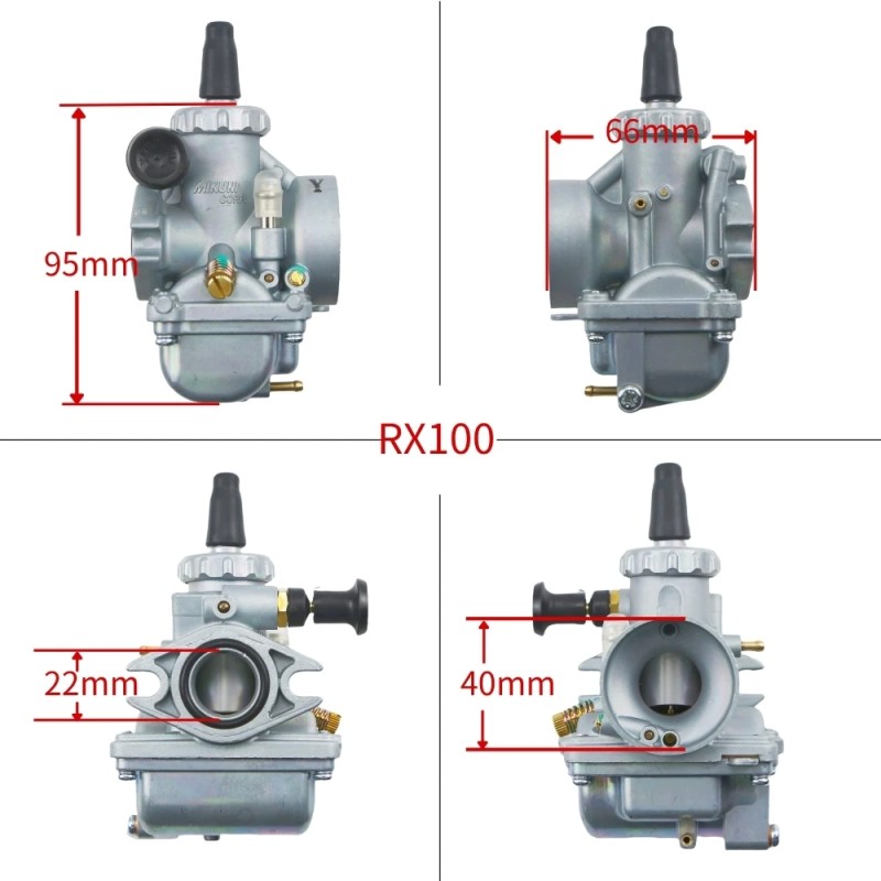 28mm Carburetor for Yamaha RX100, RS100, RX-King