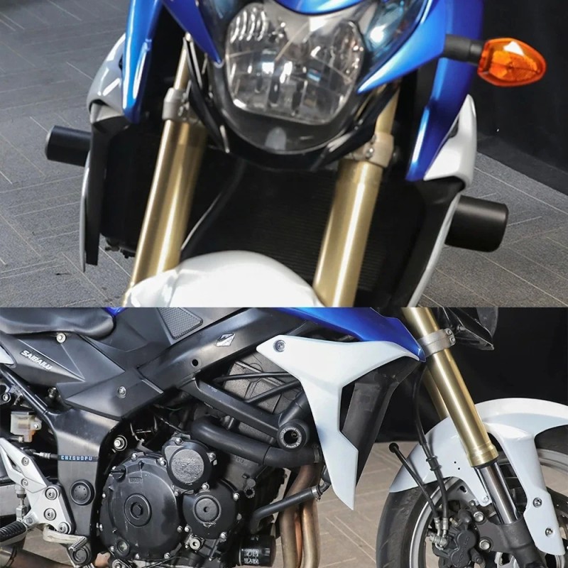 SAVAGE Motorcycle Frame Slider Crash Protectors for SUZUKI GSR750/GSXS 750