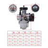 ZSDTRP KOSO PWK KSR Carburetor Kit - Multiple Sizes Available