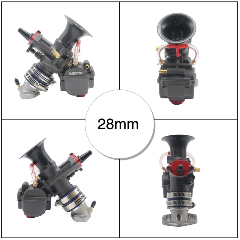 ZSDTRP Maikuni PWK 28/30mm Motorcycle Carburetor for ATVs & Bikes