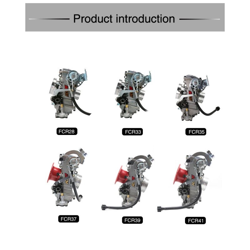ZSDTRP FCR39 Carburetor for CRF and Huskvarna Models