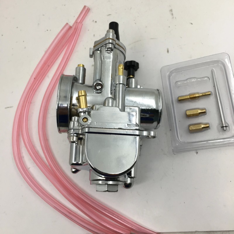 SherryBerg 28mm PWK Chrome Carburetor with Power Jet